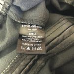 Papaya Black Vegan Leather Mini Skirt Y2K Size Small Photo 6