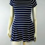 Urban Outfitters BDG  Stripe Blue White Mini Dress Photo 3