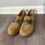 Sofft Chain Link Loafer Suede Nevara Hazelwood Brown Tan Shoes Casual Dressy 8.5 Photo 2