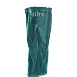 Juicy Couture Women's  Pants Size M Green Velour Photo 1