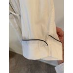 Victoria's Secret Victoria’s Secret Women’s Robe M/L White Cotton Belted Crest Logo Lightweight Photo 4