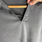 Prada charcoal quarter button up long-sleeve ( S ) Photo 5
