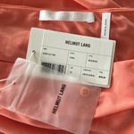 Helmut Lang  Sheer Sleeve Tube Top in Coral, NWT, Size XS Photo 7