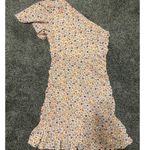 Lush Clothing Lush Women's Floral Ditzy Colorful Asymmetrical Mini Dress Photo 4