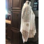 Indigo Moon Medium Padded Blazer Tan Size 8 Photo 4