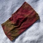 Wide Tie Dye Reversible Headband Photo 1
