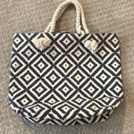 Summer & Rose  Blue & Cream Beach Tote Shopper Bag Photo 3