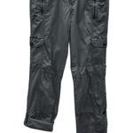 Unionbay VTG Y2K Cotton  Gray Cargo Utility Roll Tab Pants Straight Leg Juniors 5 Photo 2