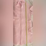 Relaxqua Vintage Pink Belted Waffle Hooded Robe Women's Made in Italy Size M Size M Photo 10
