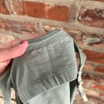 Beyond Yoga  Sage Green Shirred Cropped Tank Top, L Photo 5