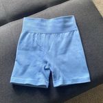 Baby blue seamless shorts Photo 1