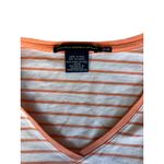 Ralph Lauren Sport Long Sleeve Size M Striped V Neck T Shirt Top Orange Size M Photo 3