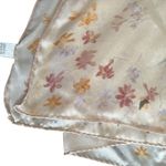 Anne Klein Vintage Romantic 100% Silk Scarf Floral Print 33" Pink Green Photo 4