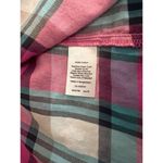 Talbots Plaid shirt size Medium Photo 12