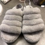 UGG Gray Fluff Yeah Slide Photo 0