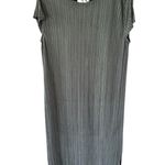 Sabina Musayev Textured Renaissance Midi Dress Olive Green Size M Photo 7