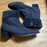 VTG. Toe Warmers Black Winter Boots for Women Size 8 Photo 2