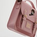 Harry Potter  Messenger Bag Vegan Leather in Dusty Rose Crossbody Top Handle Photo 3
