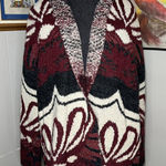 Free People  Wool Winters Day Oversized Cardigan Fair Isle Sweater Womens Size S Photo 0