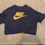 Nike Drawstring Crop Top Photo 1