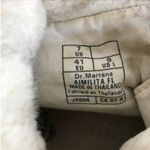 Dr. Martens Aimilita Fur Lined Grizzly Leather Combat Boots Women 9 Brown Trendy Photo 10