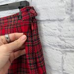 Pendleton VTG 70s  Womens 100% Wool Tapered Pants Tartan Red Plaid Size 14 Lined Photo 3