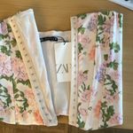 ZARA NWT  Floral Corset Top Photo 6