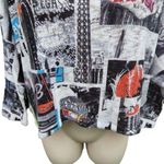 YFM Las Vegas Themed Slightly Cropped Long Sleeve Sweater Size M Photo 4