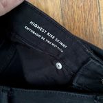 Universal Threads Universal Thread highest rise skinny jeans black denim cotton rayon comfortable Photo 4