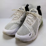 Nike  Air Max 270 Women's Running Shoes White/Black AH6789-100 Size US 11 Photo 0