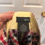 Zinc Plaid Mini Skirt Juniors Size 13 Red Blue White Cute Pocket Detail Y2K Photo 6