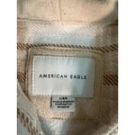 American Eagle Outfitter Womens Plaid Button-Up Hooded Shirt Long Sleeve Size L Photo 1