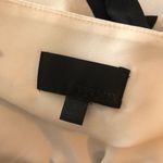 Intermix  Mini Dress Halter Silk Floral Black White Colorblock S Photo 2