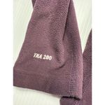 The North Face  Sweatshirt Womens Medium Hoodie Full‎ Zip Long Sleeve Purple TKA 200 Photo 6