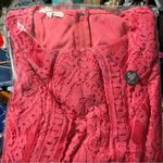 Maurice's ’Hot Pink Fit’n’Flare Lace Dress size XL (fits like 12) Photo 1