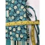 Handmade  Green Teal Fabric Purse Photo 5