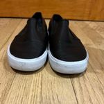Women’s platform slip on black shoes with faux crocodile skin pattern Size 9.5 Photo 2