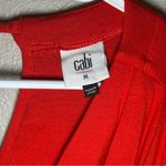 CAbi  Red Uptown Cropped Wide Leg Jumpsuit Women’s size medium Photo 7