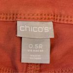 Chico's Chico’s Convertible Ankle Pants In Desert Coral Cargo Pants Women’s Size 6R Photo 9