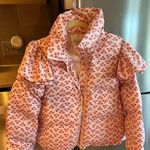 Hill House  Pink Floral Puffer Jacket Photo 0