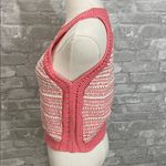 BCBGeneration  Pink and Cream Knit Halter Top Photo 1