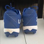 Under Armour  Clyde 2.0 Softball Blue and White Athletic Cleats Size 7 Photo 3