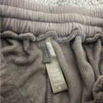 SKIMS  Velour Jogger Women’s Sz s Sienna Brown Zip Pockets Drawstring Relaxed Photo 5