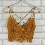 Free People NWT Celine Bralette in Carmel Photo 0