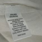 Per Se Beige Linen Cuffed Shorts with Pockets NWT Photo 5