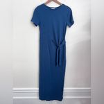 Nation Ltd  Tie Knot Women's Lavi Midi Shirt Dress In Deep Space S Photo 2