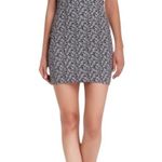 Elizabeth and James  Elina Jacquard Cut Out Mini Dress Black Size 2 Photo 9