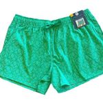 Lauren James Shorts Print M NWT Elastic Drawstring Photo 2