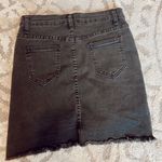 Black Jean Skirt Photo 1