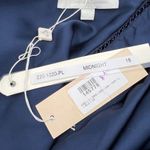 Jonathan Simkhai Tiered Sleeveless V Neck Maxi Dress Midnight Blue Size 18 Photo 2